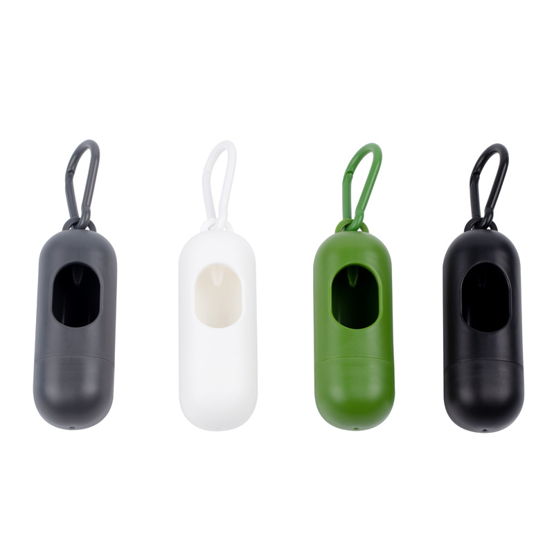 Nuevo estilo bolsa de inodoro bolsa de almacenamiento de mierda pala artefacto portátil perro inodoro mascota bolsa de basura dispensador