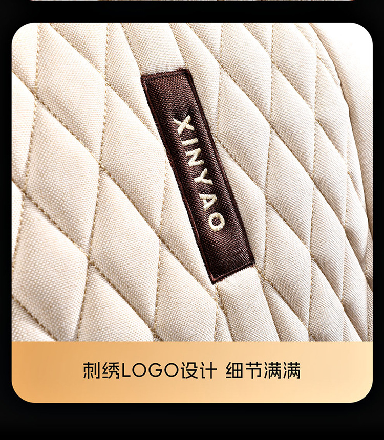 New Car Seat Cushion, All-Season, All-Inclusive, Breathable Linen Car Seat Cushion, Five-Seater Summer Seat Cover, Cooling Pad