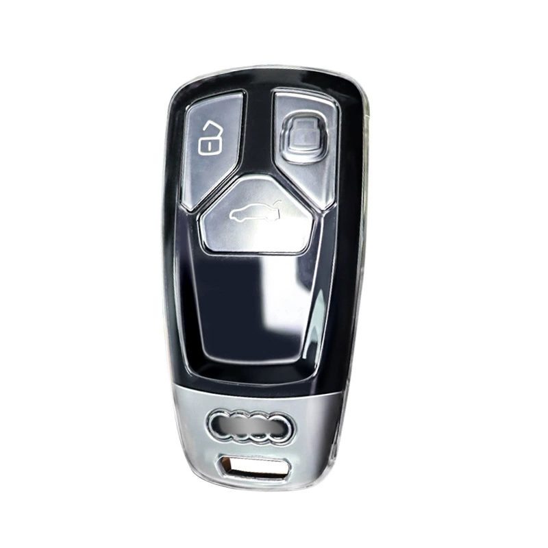Подходит для ключа Audi A4L 2023 Q5L мужской и женский защитный чпу полное ультратонкое прозрачное чехол-ключ