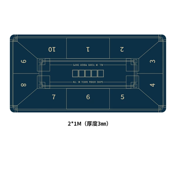 [长200cm*宽100cm*厚3mm-加厚锁边 适合8-10人]