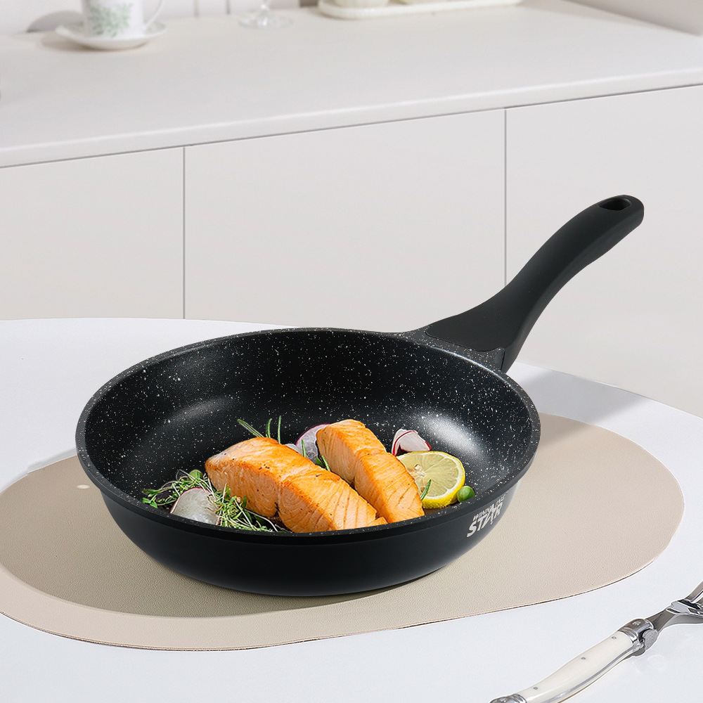 Winningstar olla de cocina especial transfronteriza, arroz frito, olla caliente, agua hirviendo, sartén antiadherente multifuncional, Juego de 4 piezas