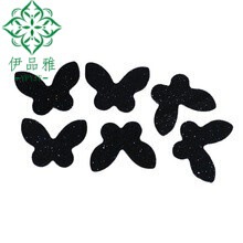 Blue Sandstone Butterfly Double Plane Bare Stone Jewelry Pendant Flat Earrings Bracelet Accessories Manufacturer Direct Sales Cross-Border