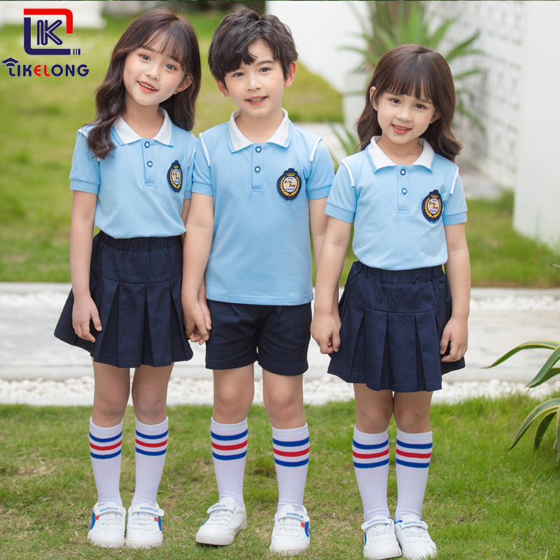 summer new pattern pupil school uniform kindergarten Park service England men and women College wind children school uniform Class clothes suit