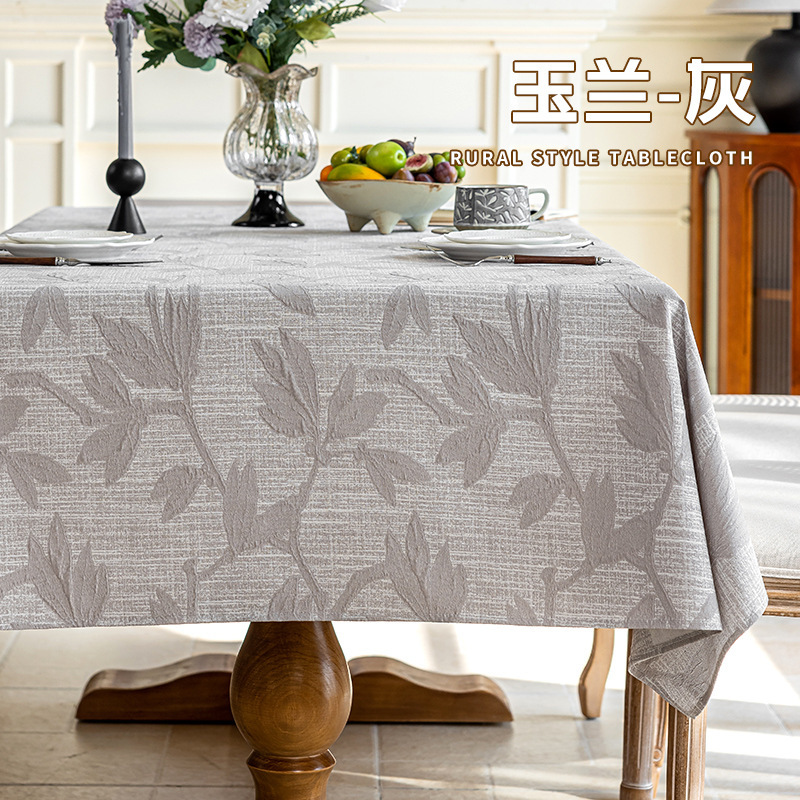 2025新型クロスボーダー専用テーブルクロス家庭用装飾テーブル布フランス模造麻茶何巾テーブル布卸売り|undefined