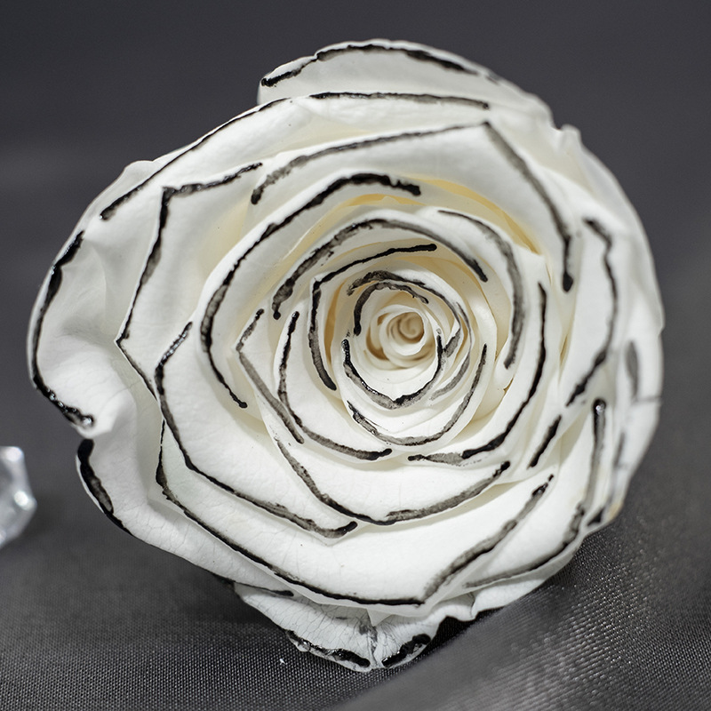 Yunnan eterna flor Rosa cabeza delineador de ojos al por mayor Rosa fragancia oro plata fresca rosa