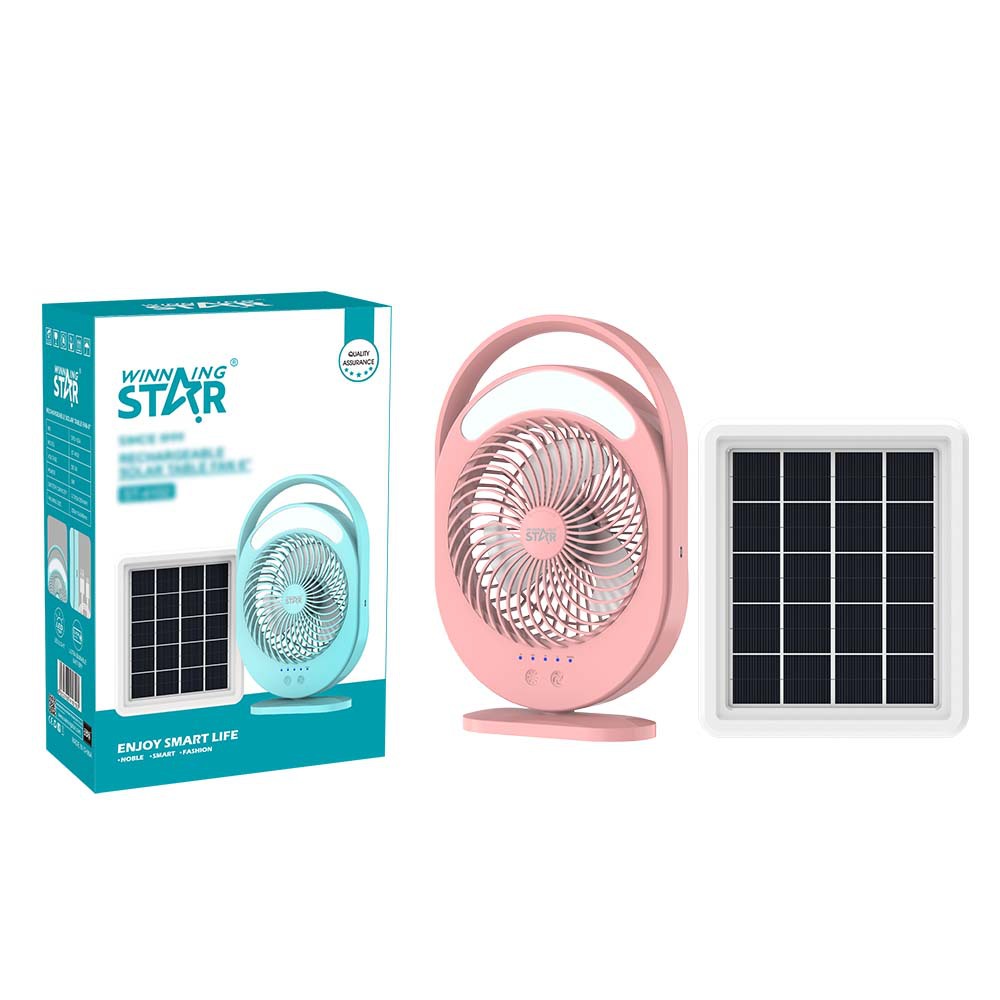 La marca Winning star es exclusivamente para comercio exterior, pequeño ventilador eléctrico con interfaz USB TYPE-C portátil de 7 pulgadas