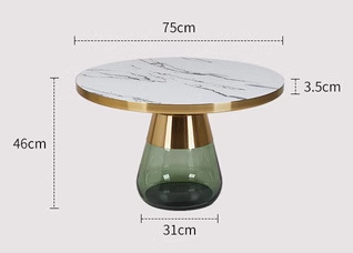 Champagne gold+olive green+white marble pattern (large)