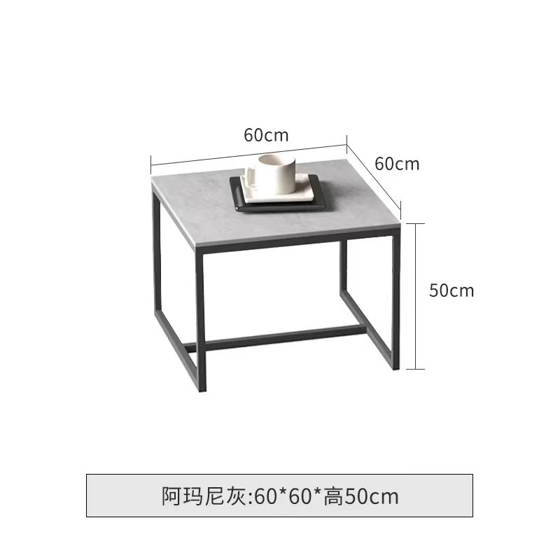 60*60*50cm 아르마니 그레이 사이드 테이블