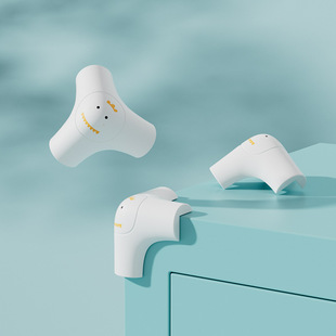 Cross-Border Spherical Safety Silicone Range Hood Anti-Collision Corner Children's Right-Angle Anti-Collision Corner Baby Protective Buffer Corner Protector