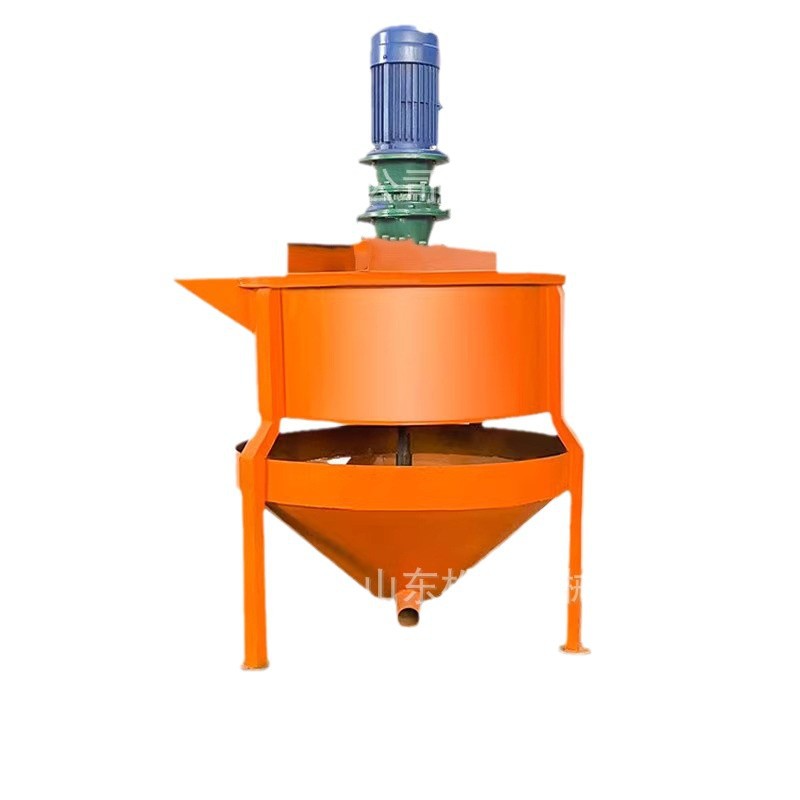 Mezcladora de cemento de cemento de mortero para ingeniería de construcción de barril de mezcla de hormigón vertical de doble capa de fábrica de fuente image 6