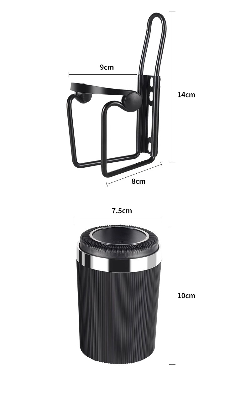 Large Truck Ashtray Holder, Vehicle-Mounted Hanging Multifunctional Decoration Accessory, Essential for Jiefang J6P
