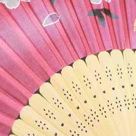 苏州真丝扇子女扇子 日式和风工艺扇 中国风折扇绢扇 赠扇套