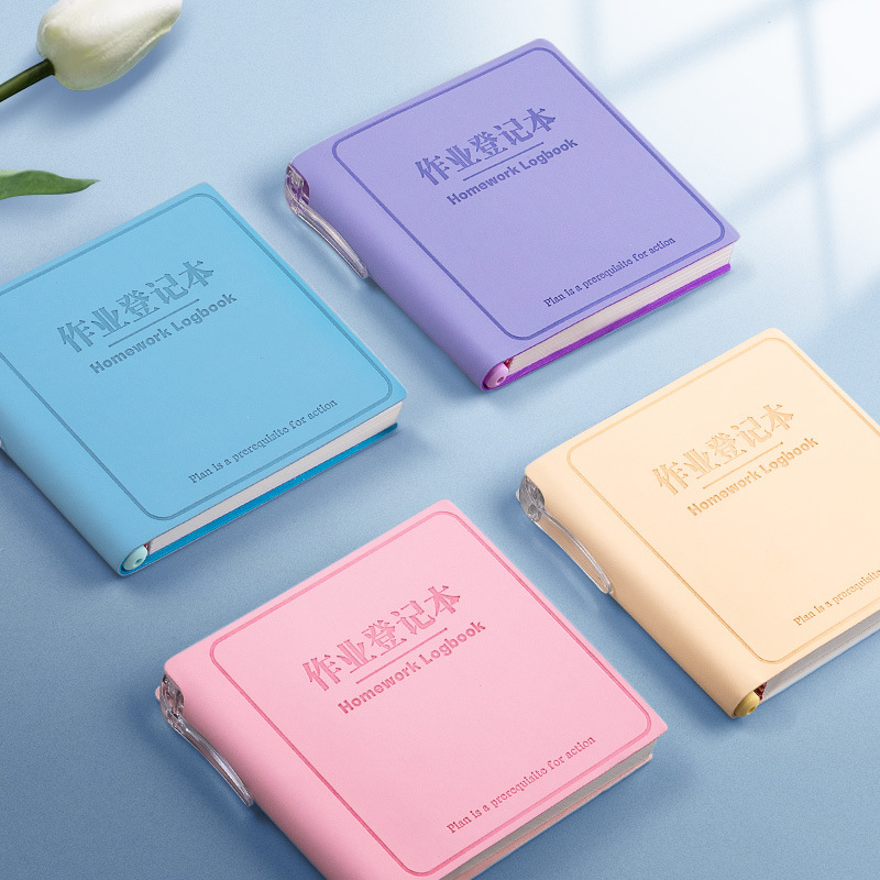 ミニ宿題登録簿、宿題帳、小学1年生専用小型ノート、携帯メモ帳|undefined