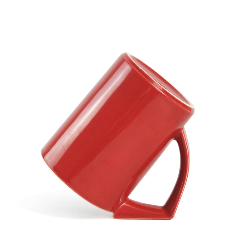 Taza invertida de cerámica transfronteriza Taza de hebilla invertida Taza de enjuague bucal de baño de hotel Taza de drenaje invertida creativa