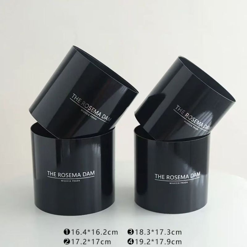 Cubo de abrazos de Año Nuevo, cubo de la fortuna redondo, cubo para arreglos florales, cubo de la prosperidad, flores de Año Nuevo, kit de material para flores artificiales, cubo de la fortuna vacío, venta al por mayor.