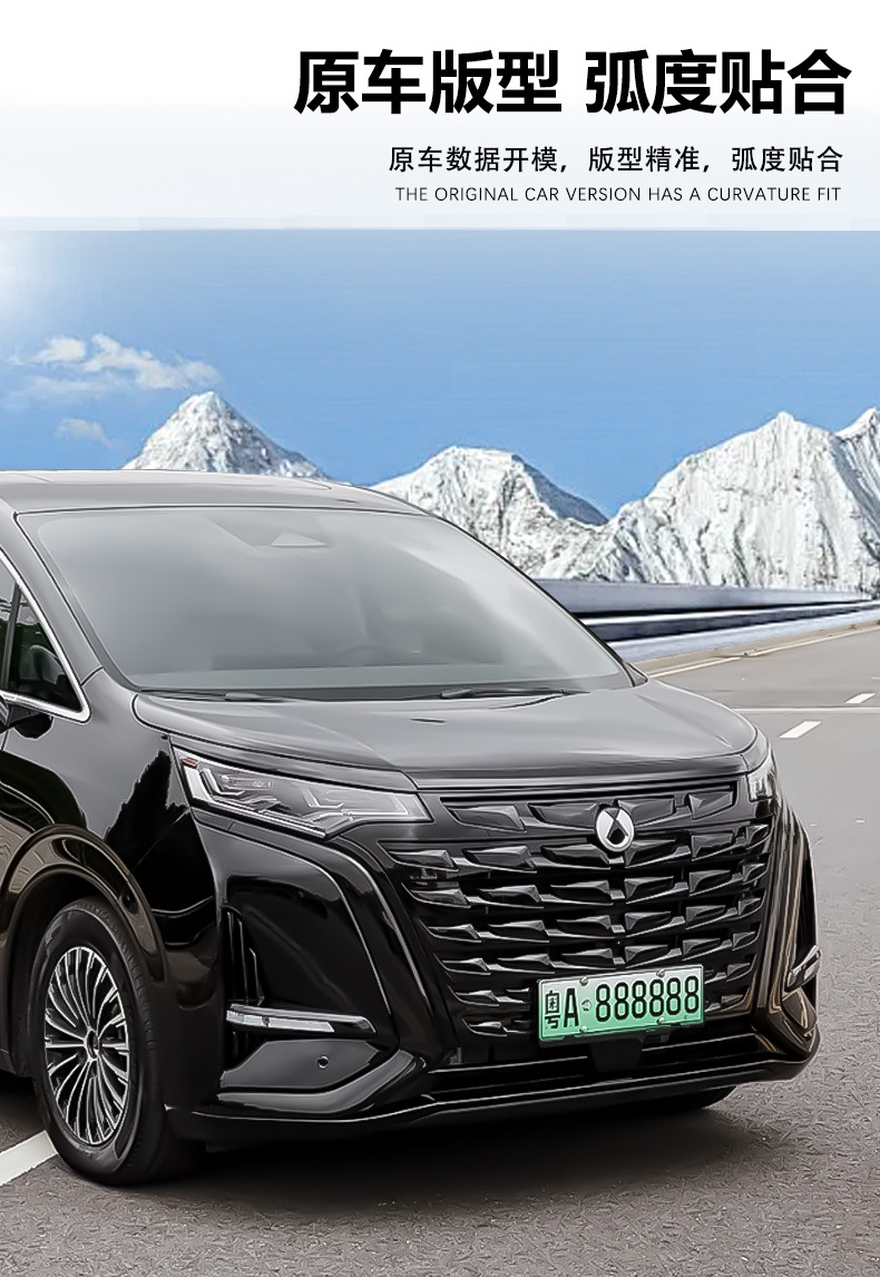 Black Knight Body Kit Grille Trim for BYD Denza D9 (2022-2025)