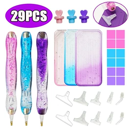 钻石画、皮画;绘图模板;收纳盒