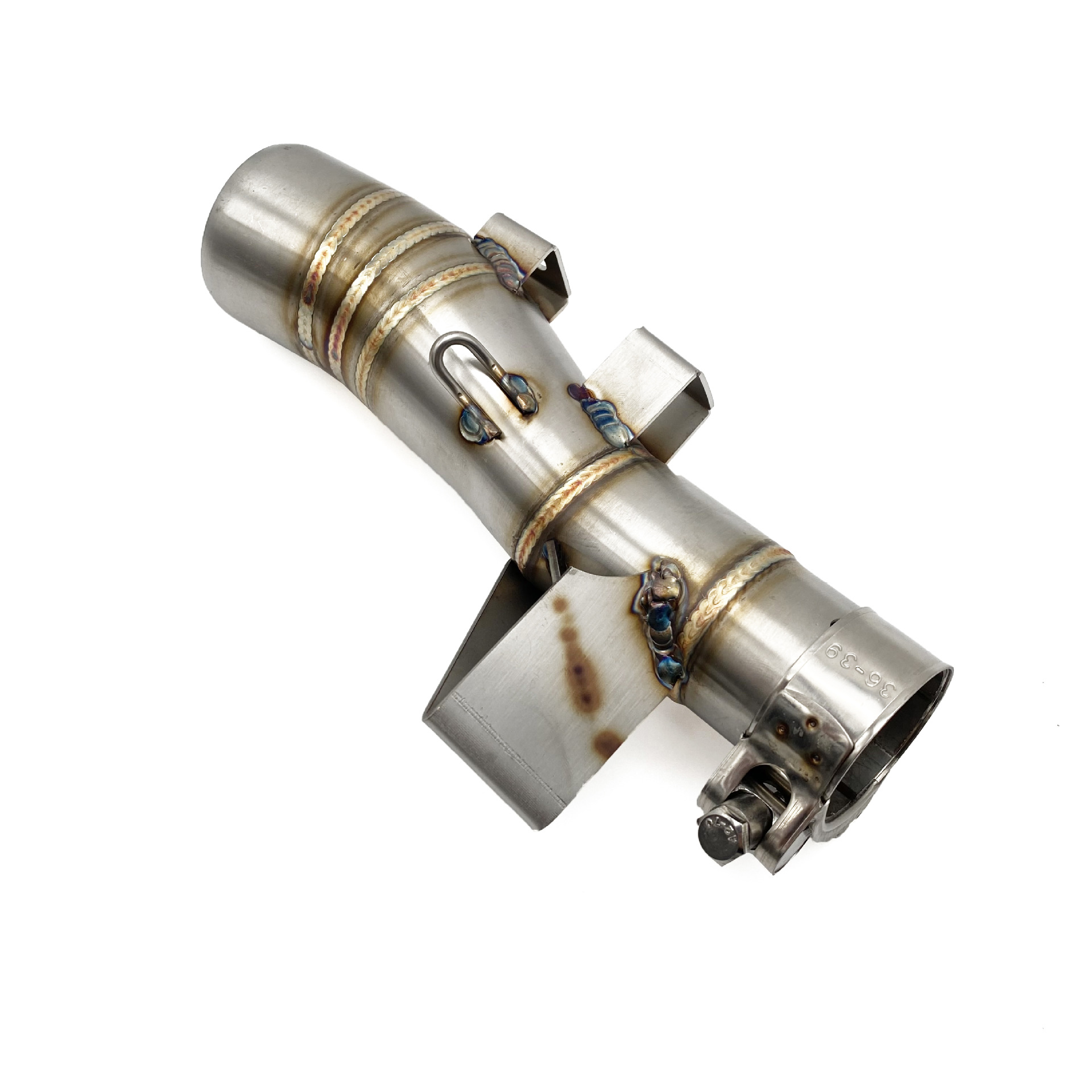Applicable to Honda XADV750 2017-2020 motorcycle modification middle section connection elbow exhaust pipe