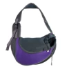 Purple shoulder bag