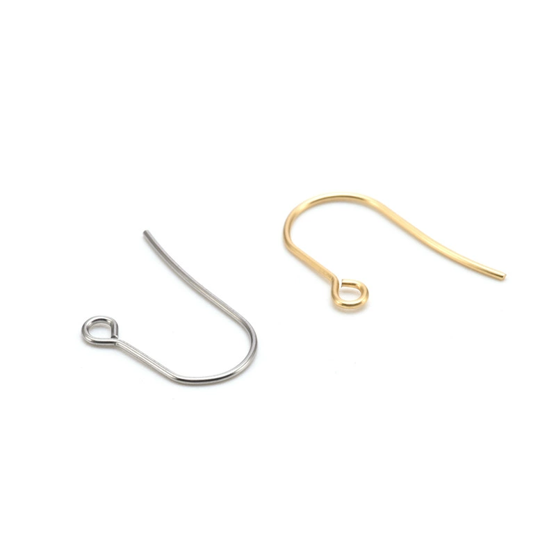 Серьги из нержавеющей стали, аксессуар, оптовая продажа, простой и элегантный дизайн