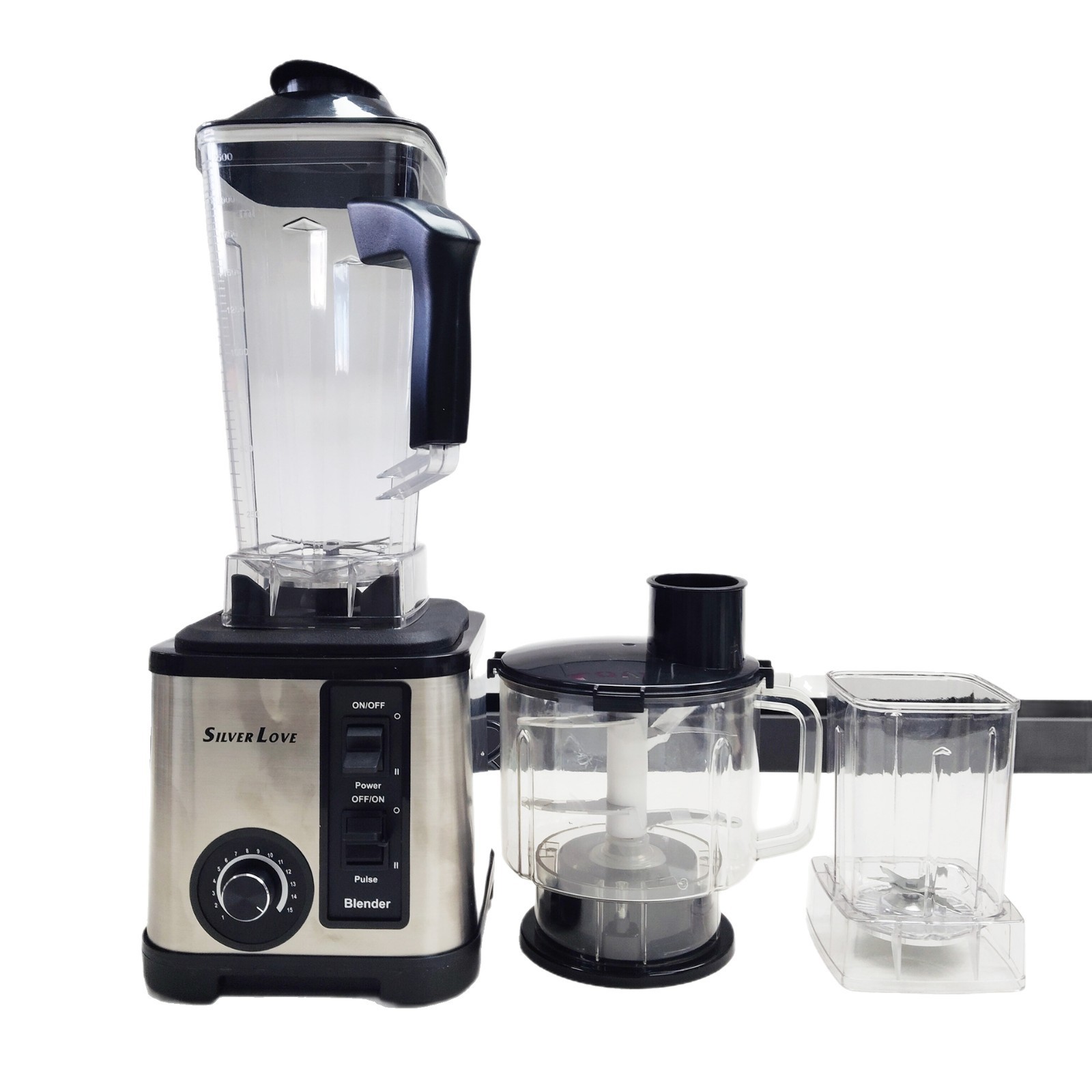 Cross-border 3L6inblender multifuncional de acero inoxidable mezclador de pared de alta potencia moledor de carne triturador de hielo exprimidor image 6
