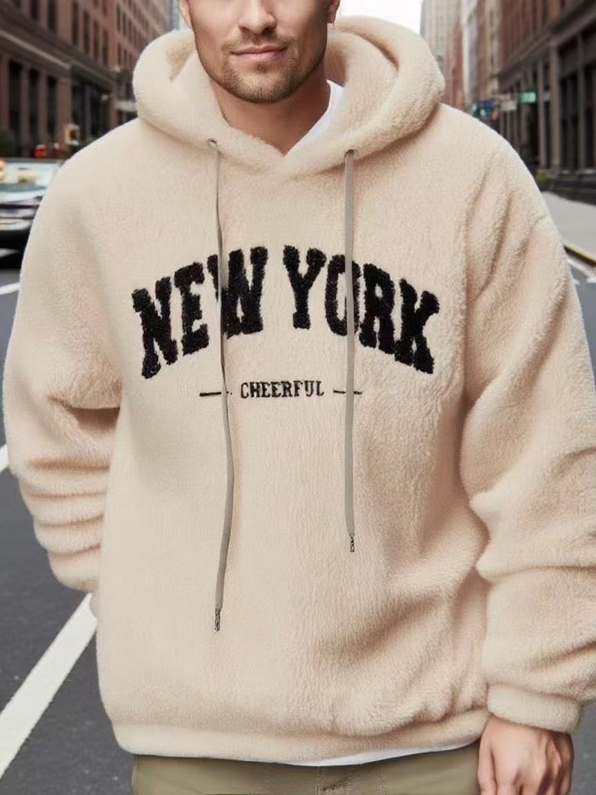Nueva impresión transfronteriza europea y americana marca de marea independiente estación 3D chaqueta de cuerda con capuz estilo deportivo casual chaqueta de hombre