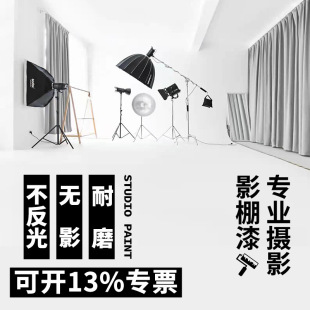 Professional Photography Studio Paint White Floor Cutout Green Screen Cement Shadowless Wall Renovation Paint Photo Studio Matte White Paint