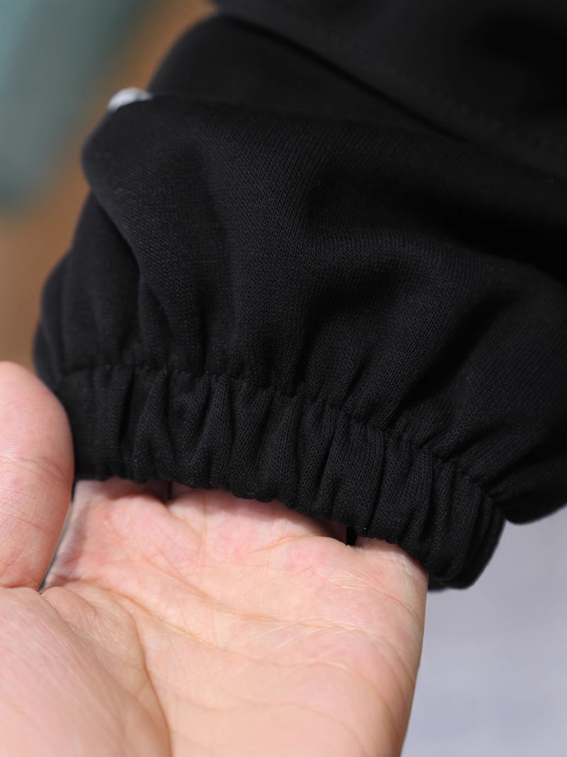 7671 traje de suéter para niño 2025 nuevo estilo primavera y otoño falso dos piezas de ropa a rayas primavera para niños de moda de dos piezas