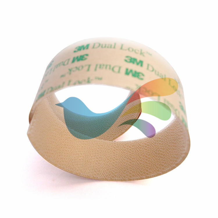 High-end Leather Bag Leather Goods Velcro White Transparent Belt 3M Glue MushrooM Head Velcro Buckle Strong Stickiness