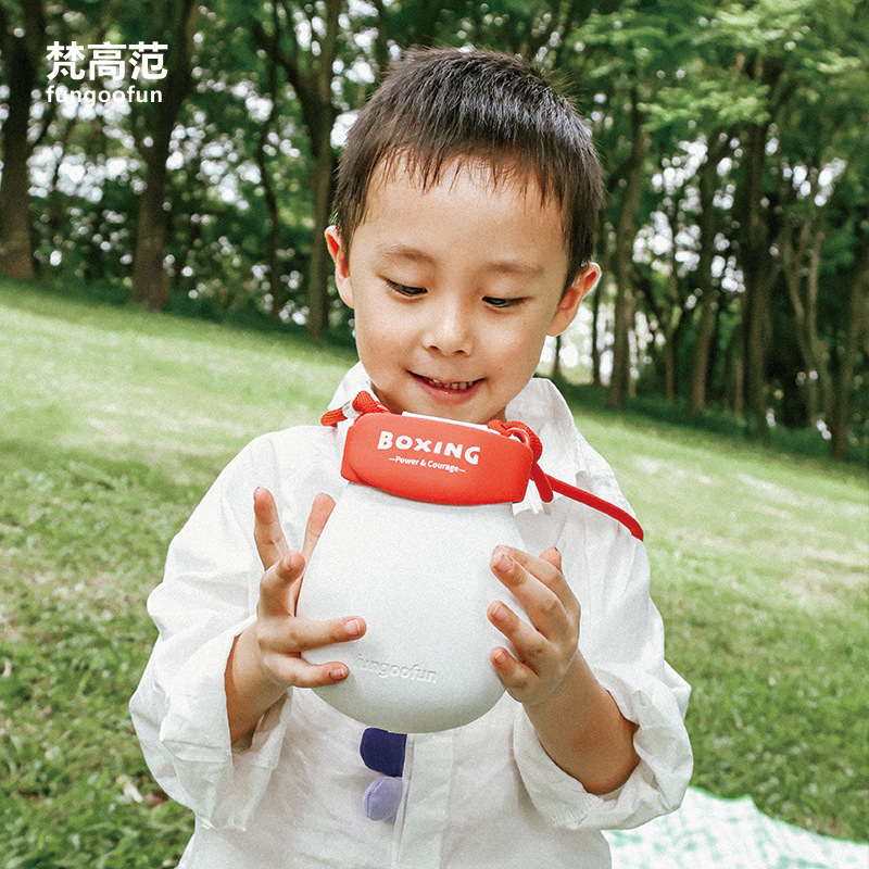 親子ボクシングバッグ 新型 軽量 ギフト 子供用 ショルダーバッグ カジュアル 外出用 可愛い ニッチ ミニ収納バッグ|undefined