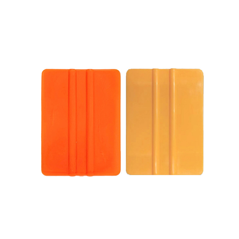 Herramientas de adhesión de película para automóviles cuadrangular pequeño raspador de cambio de color raspador de enchufe de borde cerrado suministros de película en stock image 6