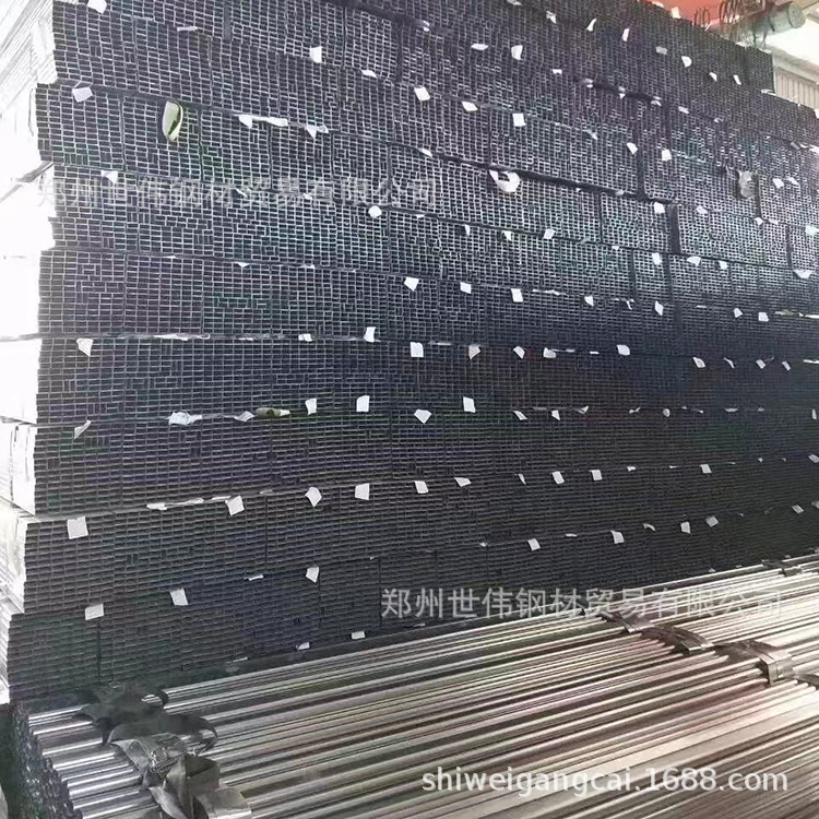 新乡批发镀锌方管 护栏管 家居管  百叶窗方管 库存现货 规格齐全
