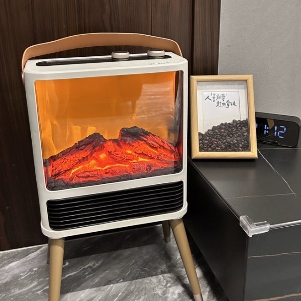 艾美特壁炉暖风机取暖器AIR9 台地两用家用大面积轻音节能电热风