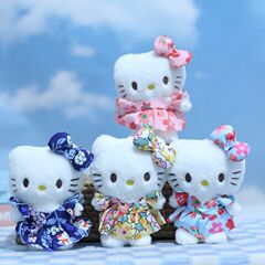 かわいい萌え香風kt猫ストラップぬいぐるみ子猫公仔バッグ掛け飾り人形キーホルダーぬいぐるみ