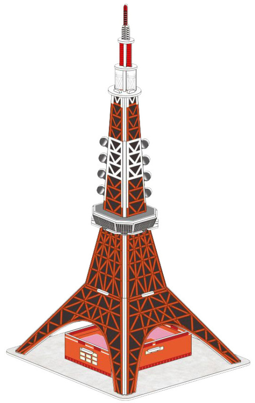 3d立体パズル子供親子玩具建築家手作り益智紙模型プレゼント|undefined