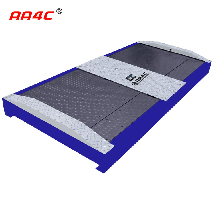 汽车检测线制动悬挂侧滑轮重台汽车年检监测站设备侧滑台