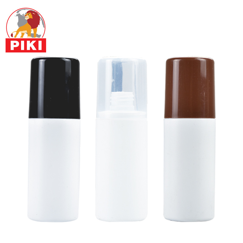 各种规格16厘米圆头瓶配黑白棕色侧喷瓶工厂直供清洁补色剂瓶