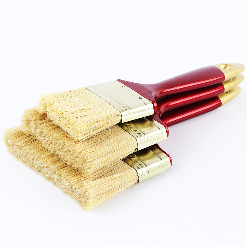 Suministro directo de comercio exterior Bethel mango de pintura cepillo de pintura Cepillo de Doble mango de color cepillo de pintura cepillo decorativo