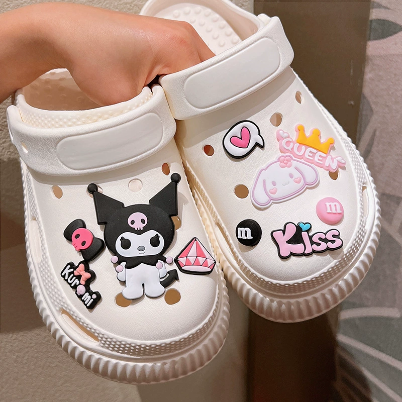 Новые Kulomi Yugui Shoes Buckle Diy Cartoon Ins Creative Three-dimensional Vegetable Animal Decorative Shoes Flowers