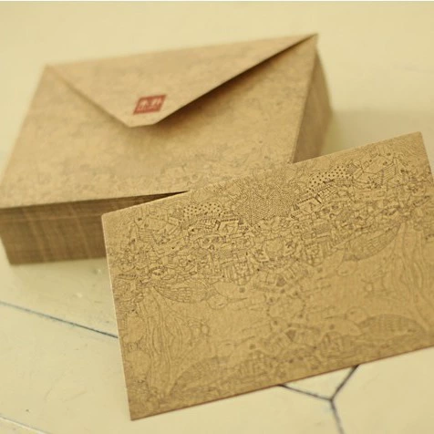 Retro leather postcard, cards, storage system, wholesale