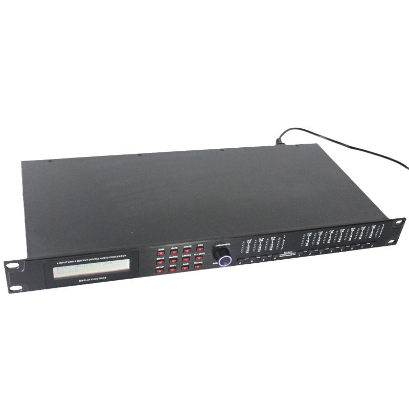 Procesador de Audio Digital de 4 Entradas y 8 Salidas para Bares y Escenarios