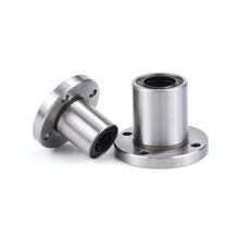 圆型法兰直线轴承厂家供应LMF16UU线性滑轨导轨滑动光杆高精度