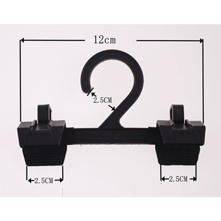 Оптовая черный 12,5 см пластиковые детская одежда брюки клип брюки стойки