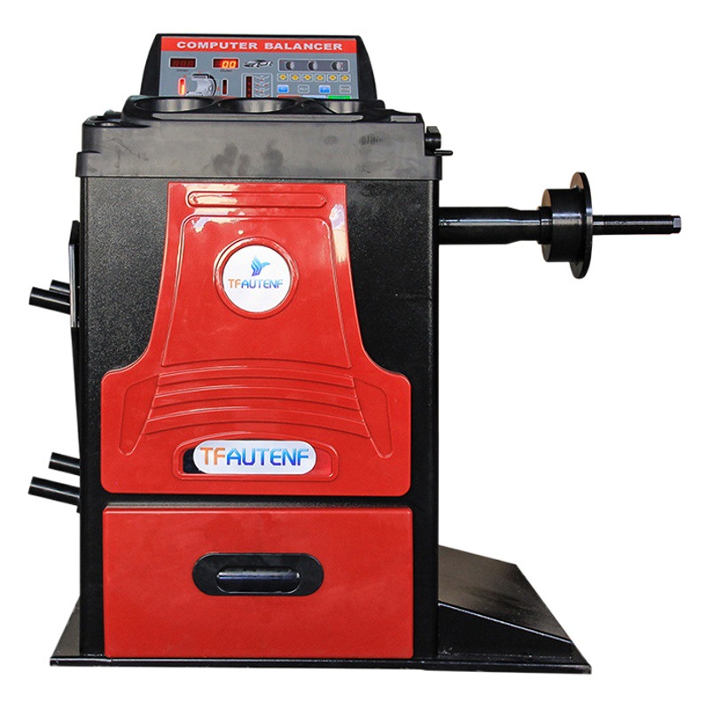Neumático de coche dinámico equilibrio de la máquina instrumento de equilibrio del coche neumático de equilibrio dinámico instrumento de equilibrio dinámico pequeño tipo de equilibrio dinámico de la máquina
