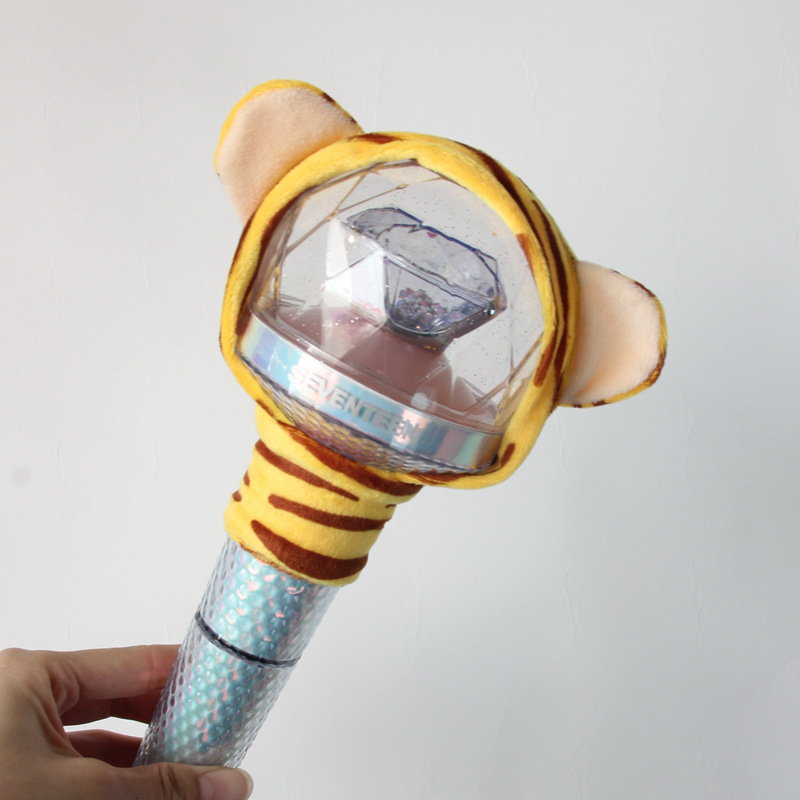 韓国SEVENTEEN17サポートスティックライトセットカラットスティック保護カバーぬいぐるみコンサート第二世代周辺機器|undefined