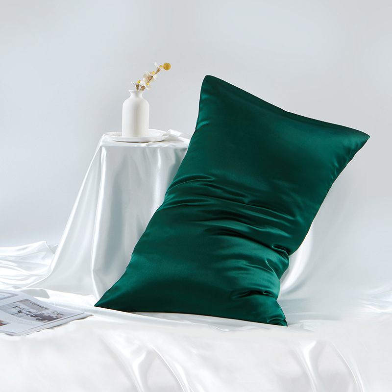 両面シルク100% 绢糸枕カバー19 mベッド枕カバーロゴ枕カバー外国貿易卸売り