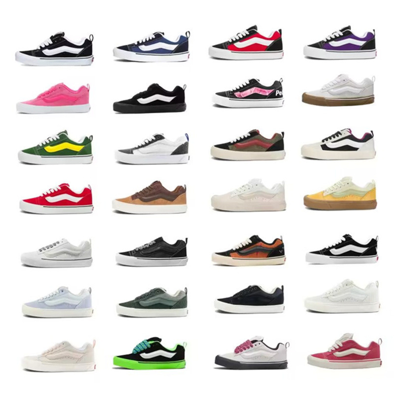 Putian Pure Original Classics Obesity Thick Tongue Knu Skool Bread Potato Vulcanized Canvas Shoes Sports Sneakers