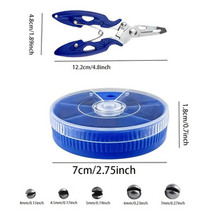Multifunctional Luya Pliers Open Lead suit Lightweight Fish Hook Fishing Line Shears Fishing Pliers Luya Shears Wholesale Fishing Tackle