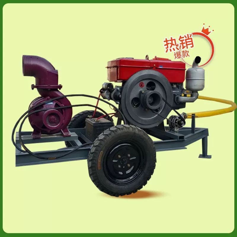 Производитель самовсасывающих центробежных насосов Luqiang, чугунных дизельных самовсасывающих насосов малой мощности.