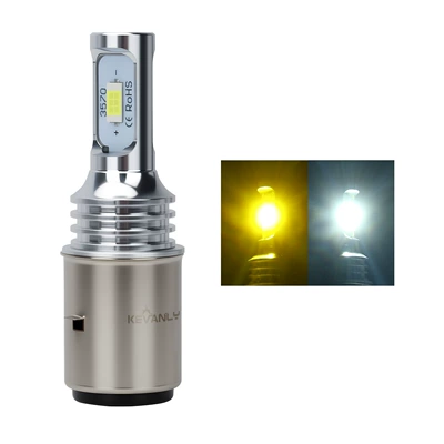 Ön faralar Led Paving Headlight H4 Ba20D - ba20d-white-yellow
